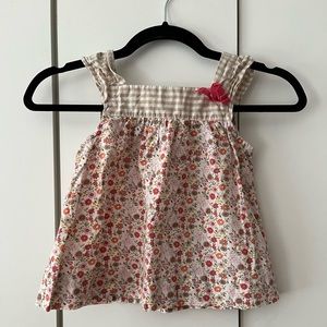 Cute flowy toddler tank